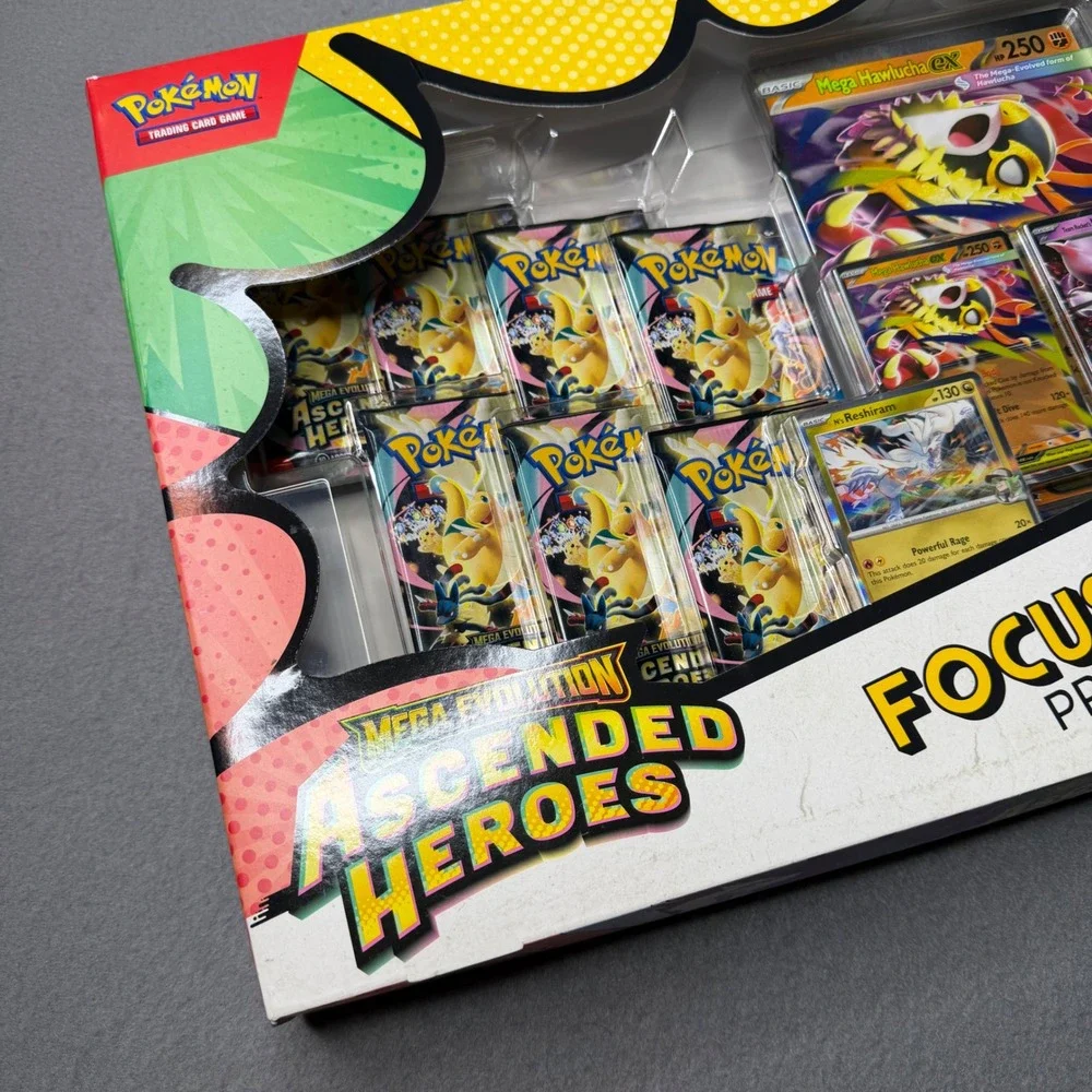 Pokemon Focused Fighters Premium Collection Mega Evolution Ascended Hero's Sam's